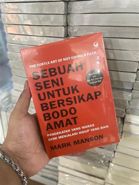 Buku Sebuah Seni Untuk Bersikap Bodo Amat Lazada Indonesia