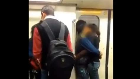 Another Video Of Couple Kissing In Delhi Metro Goes Viral Internet Raged