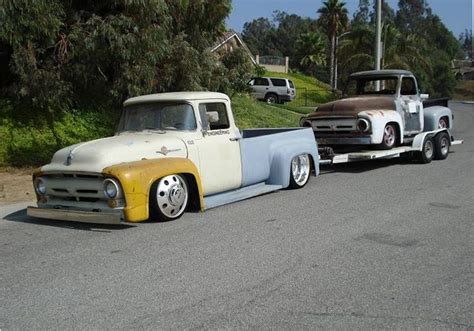 Slammed Ford F100 Truck Trucks Old And New High And Low Ford