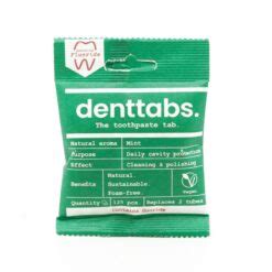 Denttabs Tandpasta Tabletten Zonder En Met Fluoride