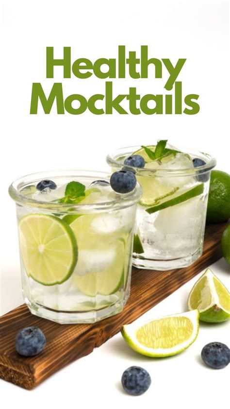 8 Best Healthy Mocktails to Try | Recipe | Easy mocktail recipes ...