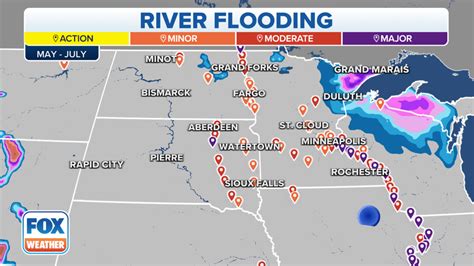 Prolonged Flooding Threat Expected In The Upper Midwest West With