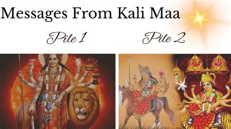 Messages From Kali Maa Blessings Guidance Advices Navaratri Tarot