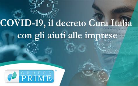 Decreto Cura Italia Le Nuove Misure A Sostegno Delle Imprese Prime