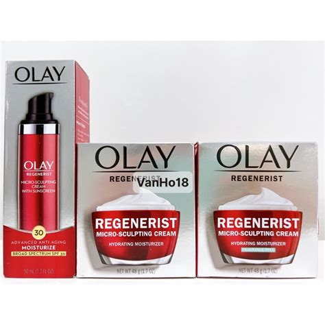 Olay USA Kem dưỡng ẩm chống lão hóa Olay Regenerist Micro Sculpting