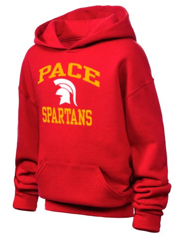 Monsignor Edward Pace High School Spartans JERZEES Youth Hooded Sweatshirt