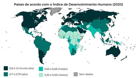 Países desenvolvidos e em desenvolvimento características e exemplos