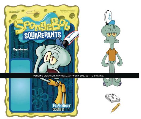 Super7 Spongebob Ultimates Action Figure Squidward 18 Cm Ubicaciondepersonascdmxgobmx