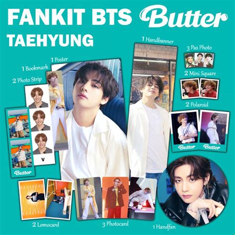 Jual FANKIT BTS BUTTER JUNGKOOK FAN MADE By Mochichim Shopee Indonesia