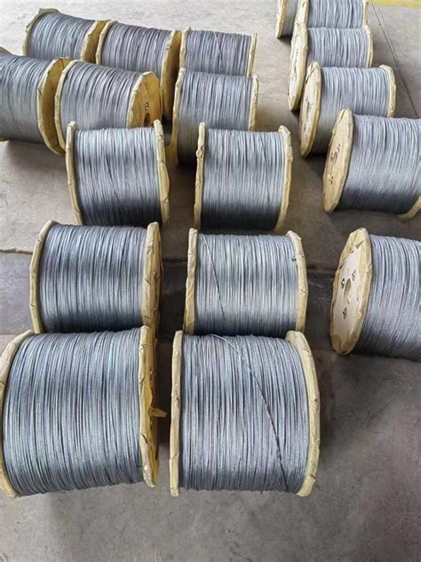 Galvanized Steel Cable Strand Wire Rope 7x7 7x19 6x19fc 6x7fc Wire Strand Cable Steel Wire