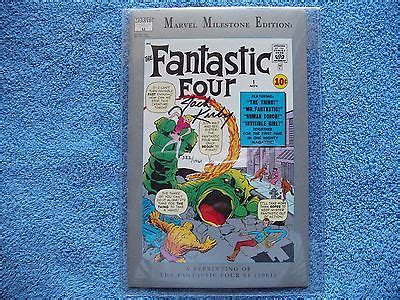 Comicsvalue Fantastic Four Milestone 1 Reprint Signed By Jack