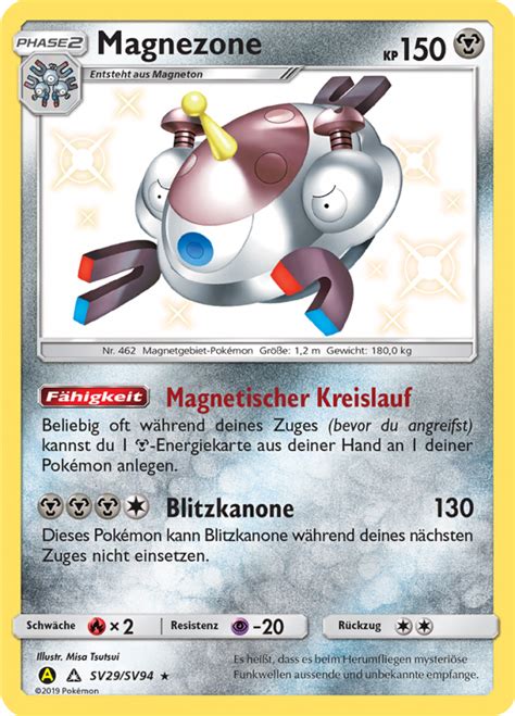 Magnezone Sv Sv Wert Bild K Nstler Seltenheit Pokemonkarte De