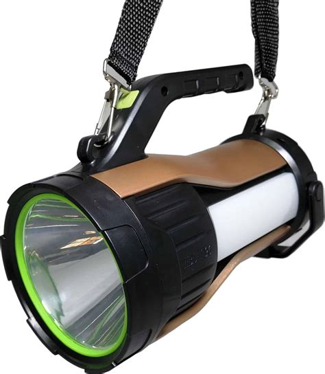 Rechargeable Multifunctional Solar Search Light With Side Light