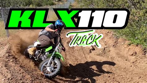 Klx110 Pit Bike Track Ripping Youtube