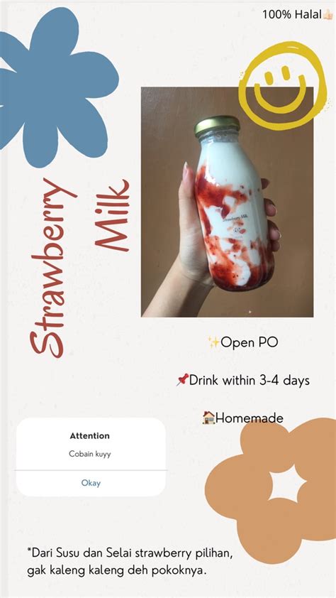 Desain Poster Makanan Minuman Barang Menggunakan Canva