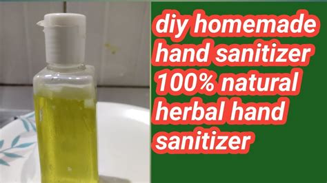 How To Make Hand Sanitizer In Telugu 2 Ingredients Homemade Sanitizer Making Diy