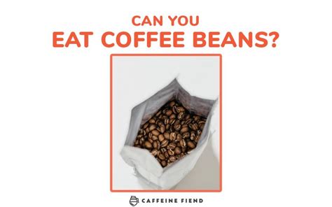 Is Eating Coffee Beans a Healthy Habit or a Harmful Hazard?