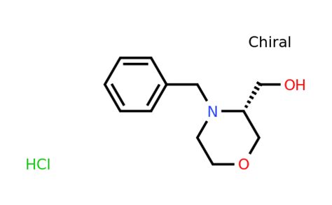 Cas R Benzylmorpholin Yl Methanol Hydrochloride