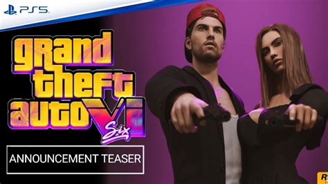 Grand Theft Auto VI Teaser Trailer Rockstar Games GTA 6 In YouTube