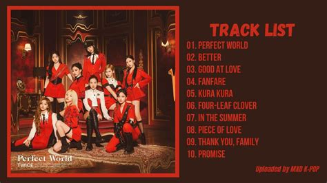 Full Álbum Twice トワイス Perfect World Youtube