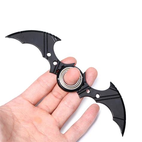 Batarang Batman EDC Metal Alloy Fidget Spinner toy