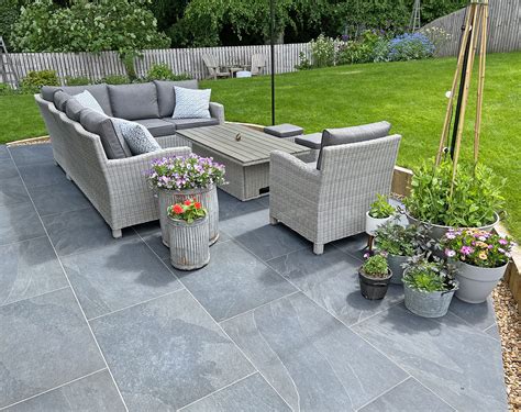 Black Porcelain Paving Outdoor Porcelain Tiles Nustone