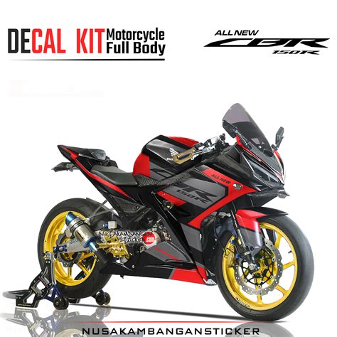 Decal Sticker Honda Cbr R All New R Livery Ducati Merah Stiker