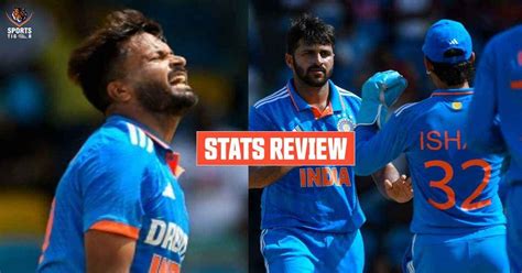 WI Vs IND 3rd ODI Stats Review Check Out Stats And Records That Were