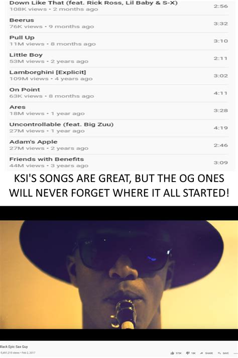 Only The Ogs Know Ksi Know Your Meme