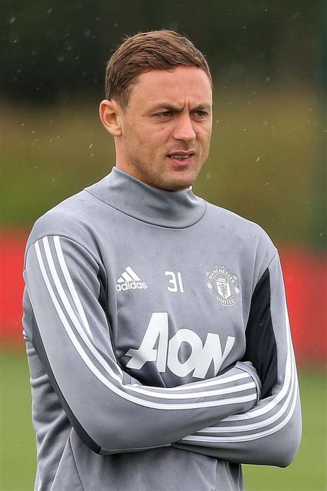 Nemanja Matic Trains With Manchester United Team Mates Following