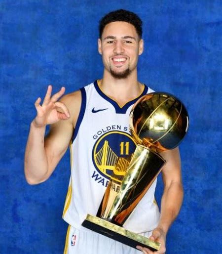 The NBA All-Star Klay Thompson plays for Golden State Warriors.