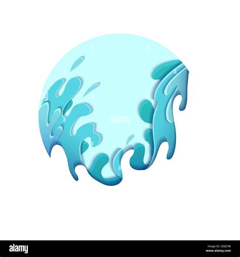 Violent Water Splash Stock Vector Images Alamy