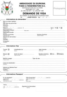 Pdf How To Fill Out The Long Stay Application Form Ambassades Et