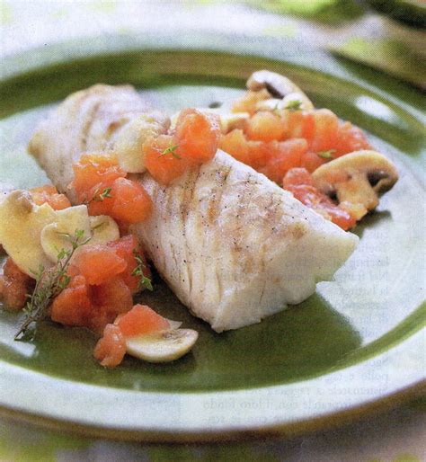 Cucinafacile Veloce Filetti Di Merluzzo Al Pomodoro E Funghi