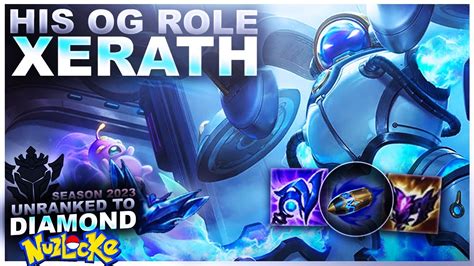 GIVING XERATH A GO IN HIS ORIGINAL ROLE Unranked To Diamond