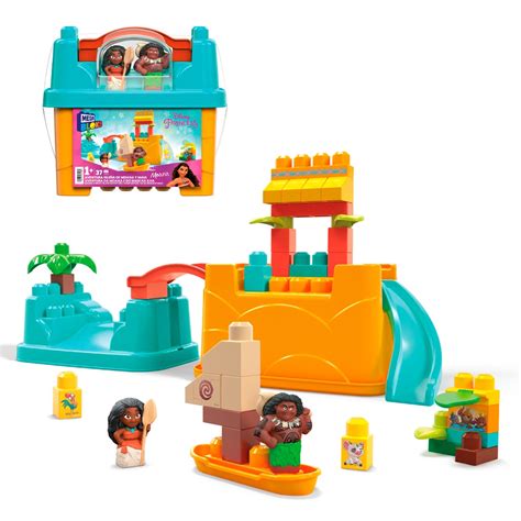 Ripley Mega Bloks Juguete De Construcci N Aventura De Moana Y Maui