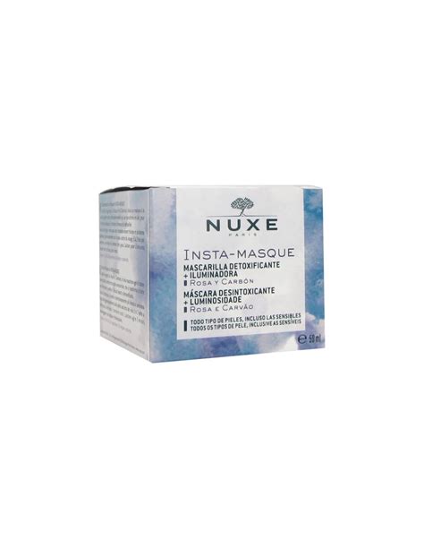 Nuxe Insta Masque Mascarilla Detoxificante Iluminadora 50 Ml