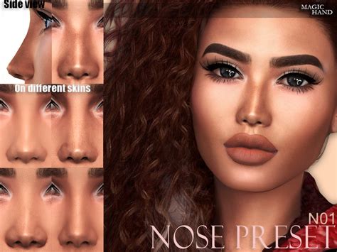 The Sims Resource [mh] Nose Preset N01