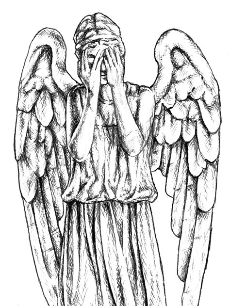 Crying Angel Drawing At Getdrawings Free Download