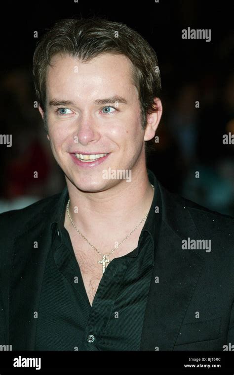 Stephen Gately Harry Potter And The Goblet Of Fire Film Premier Odeon