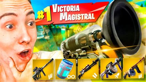 Gano Con Todas Las Armas M Ticas De La Temporada De Fortnite Youtube