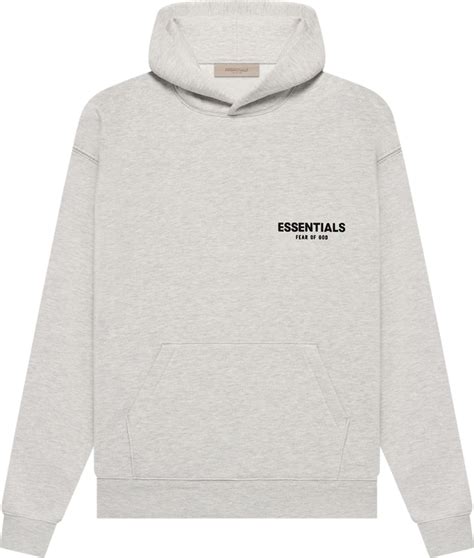 Buy Fear Of God Essentials Hoodie Light Oatmeal 192bt212112f Goat