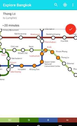 Explore Bangkok BTS MRT Map Android App AllBestApps