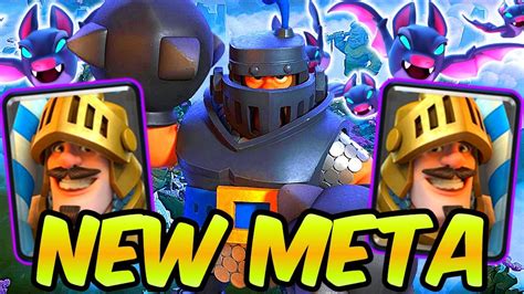 New Meta 1 Best Mega Knight Deck In Clash Royale Youtube