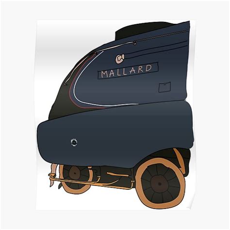 Mallard Train Posters | Redbubble