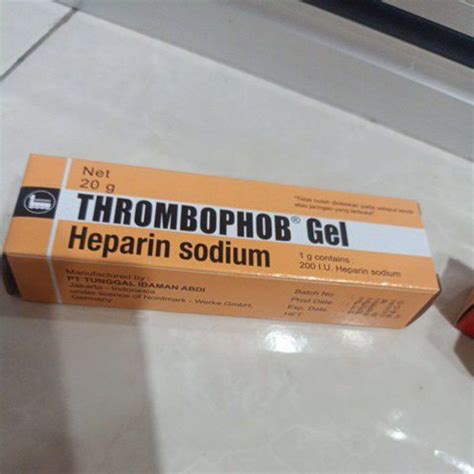 Jual Thrombophob Gel 20 Gram Shopee Indonesia