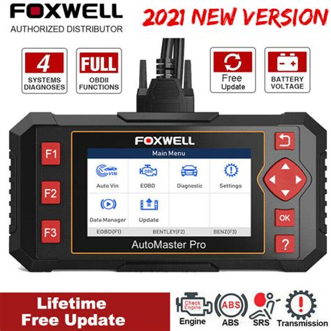 Foxwell Nt Elite Obd Scanner Systems Car Diagnostic Tool Lifetime