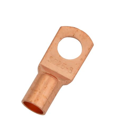 4 Gauge Awg Non Insulated Pure Copper Lugs Ring Terminals Connectors 5 — The Wires Zone