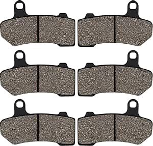 Amazon Cyleto Front And Rear Brake Pads For Harley Davidson