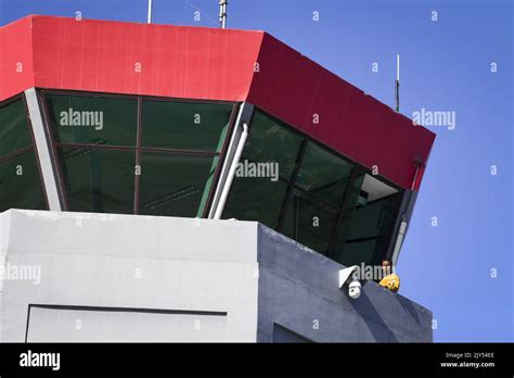 File A Worker Is Seen At The Tower Of Kay Rala Xanana Gusmo